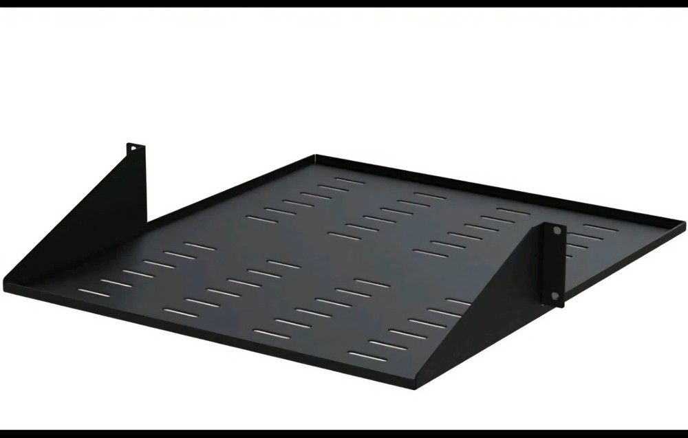 StarTech 2 Post Vented Server Rack Shelf Mount Up to 75 lb. CABSHF2POSTV2