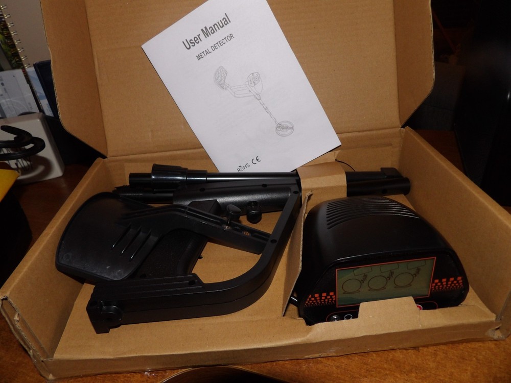 Metal Detector 3 Modes Adjustable Waterproof Detector in Box RoHS