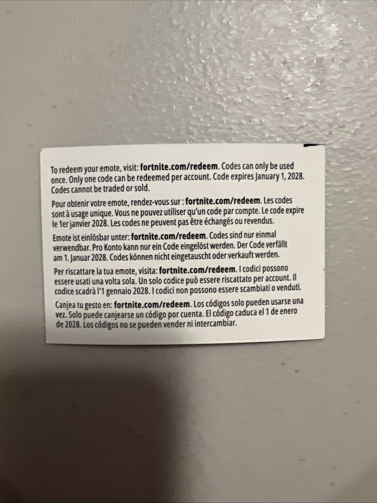 Fortnite Rocket Rodeo Code Card