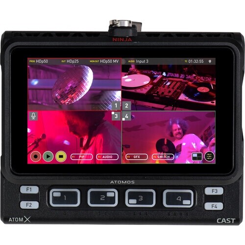 Atomos Ninja V with X Cast bundle (ATOMNJACS1) ATOMNJVA01 & Cast Module + PSU