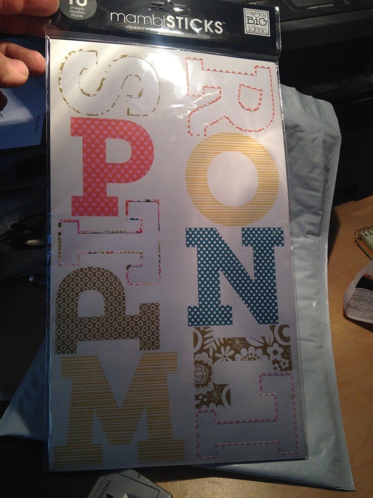 Large Alphabet Stickers-Meseo - Tinyprints