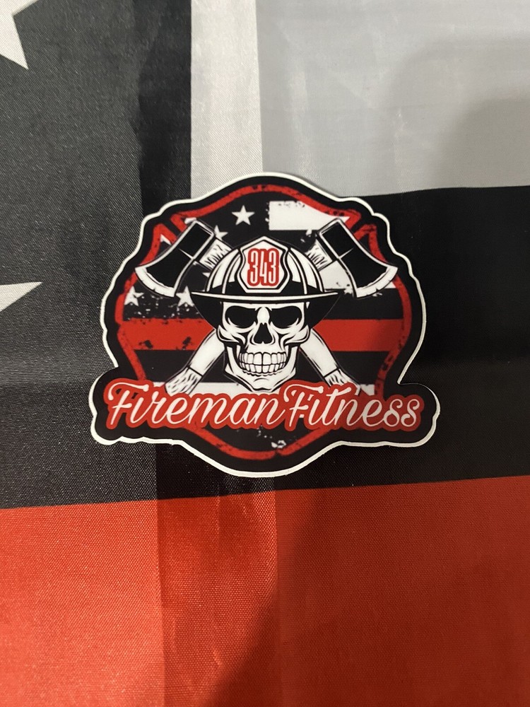 Firemanfitness Sticker