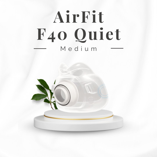 ResMed AirFit F40 Quiet Medium Replacement Cushion with Vent ring - 64628