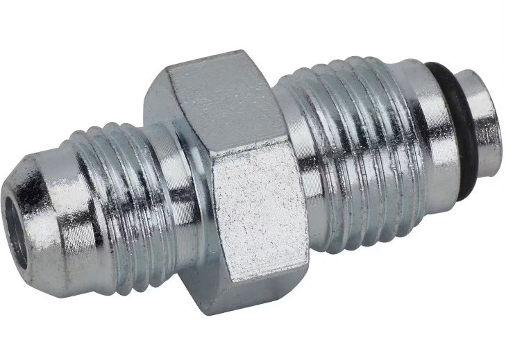 Steel Power Steering Box Adapter Fitting 16mm-1.5 IFM/-6 AN IMCA NHRA Brand New