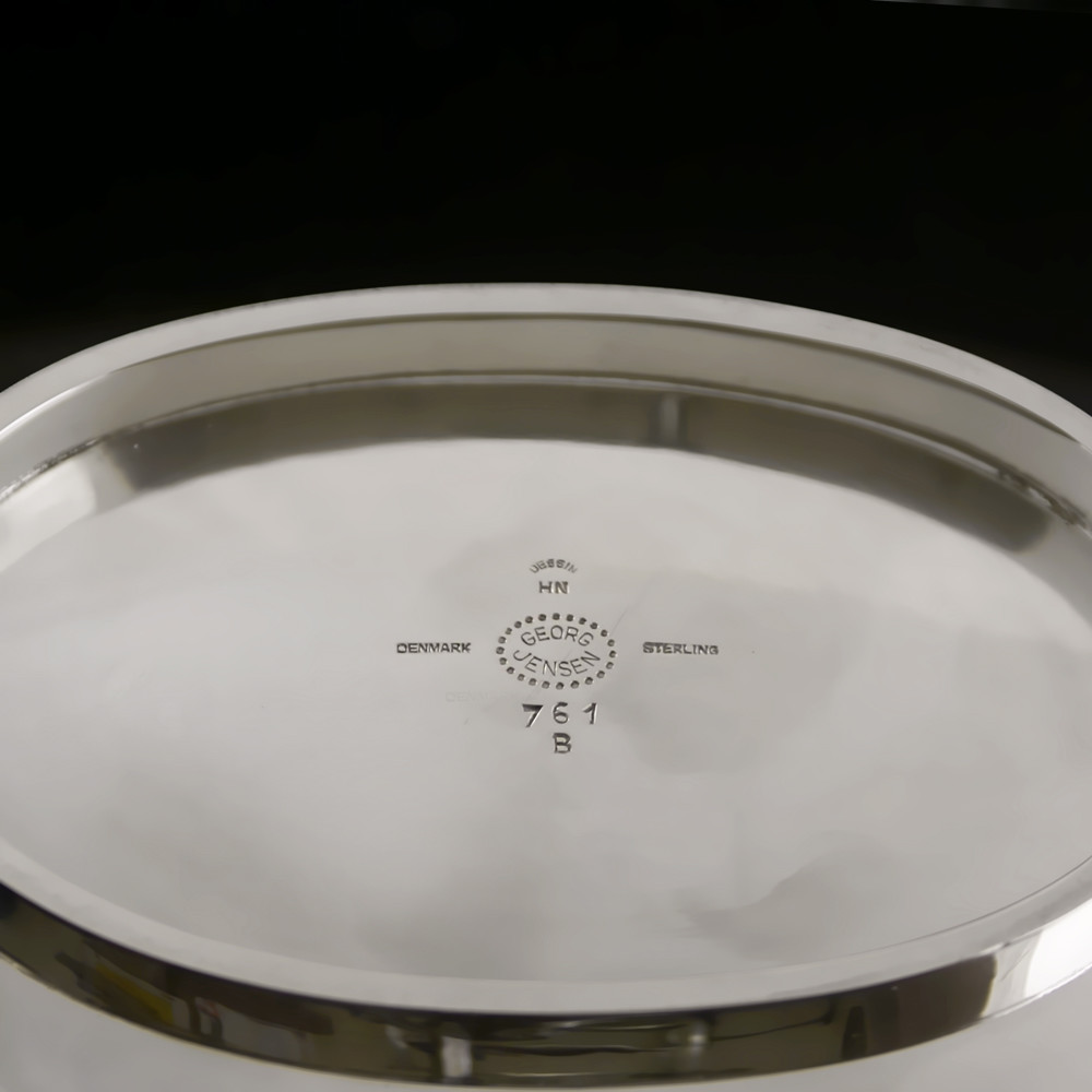 Georg Jensen Sterling Silver Bowl - #761 B - Pyramid