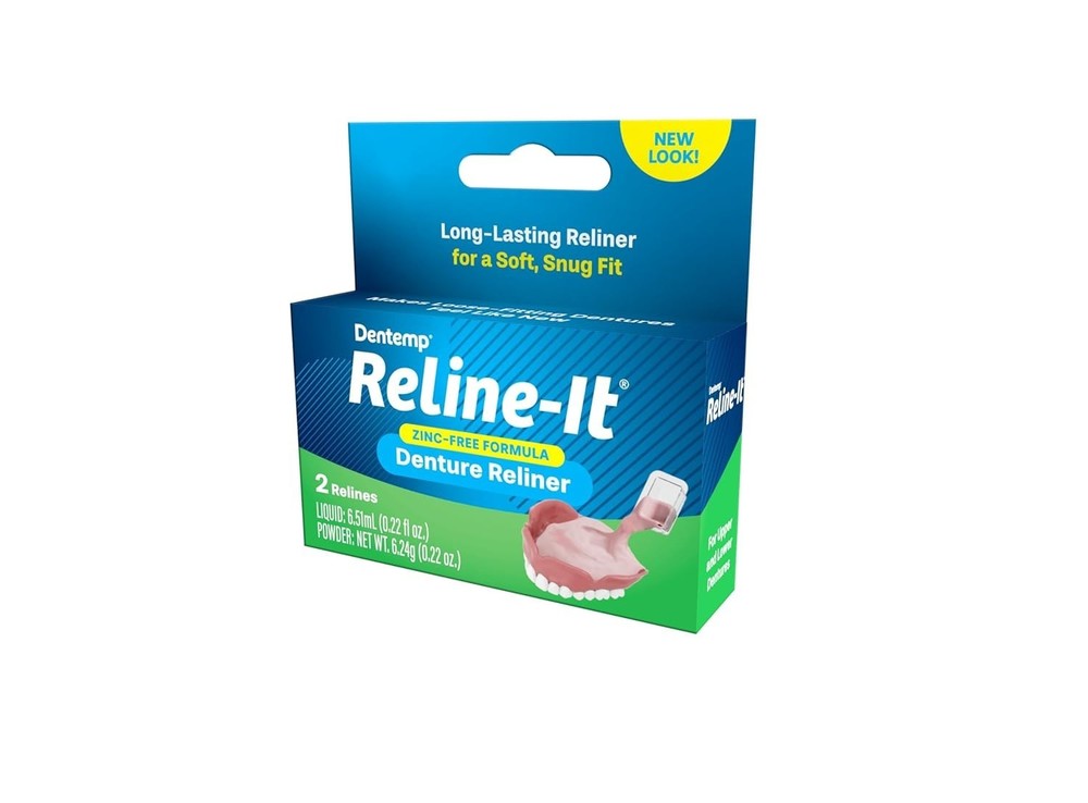 Dentemp Denture Reline Kit Value Pack - Advanced Formula It Denture...