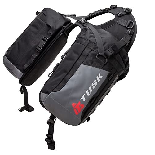 TUSK Excursion Rackless Luggage System w/Small Dry Duffel Tail Bag
