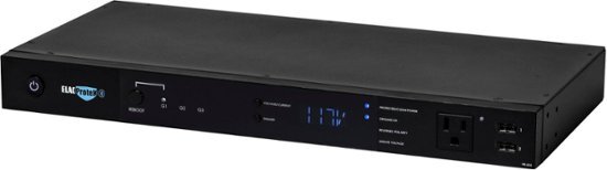 ELAC ProteK 9 Outet Component Surge Protector/Power Conditioner- Black [PR-81B]