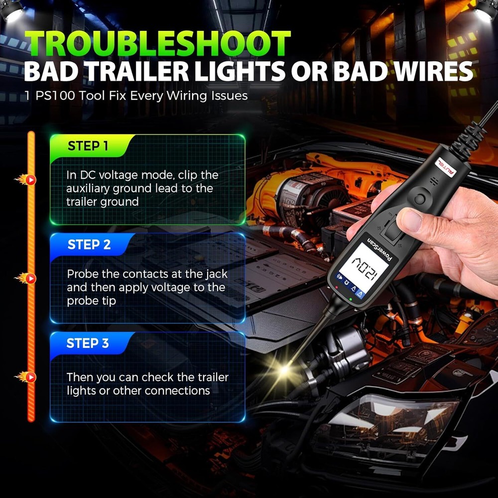 Autel PowerScan PS100 Power Circuit Probe Tester