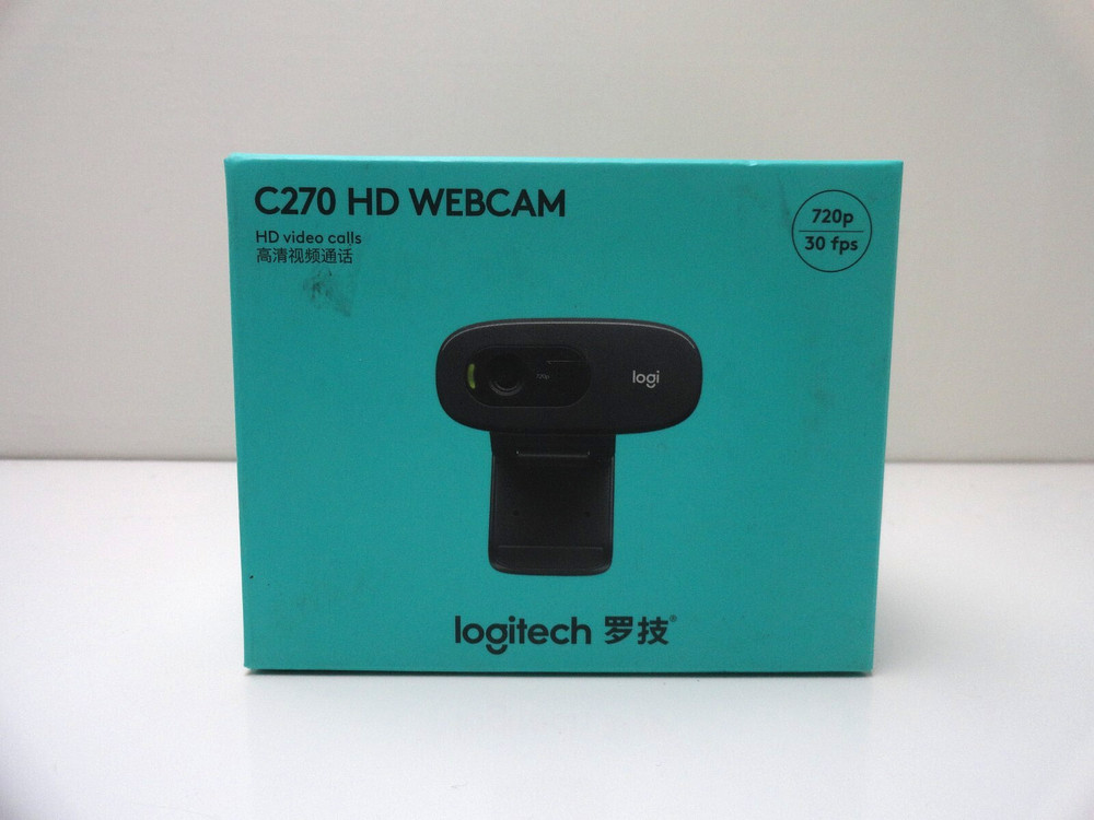 Logitech C270 Black HD Webam | NEW BOXED