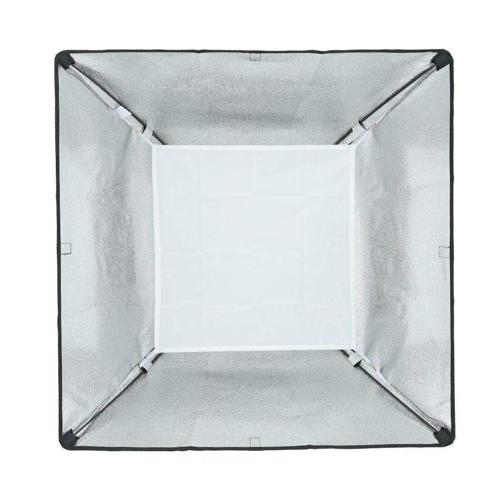 US 2X 60*60cm 24x24" Rectangular Bowens Softbox Fr Studio Strobe Flash Speedlite