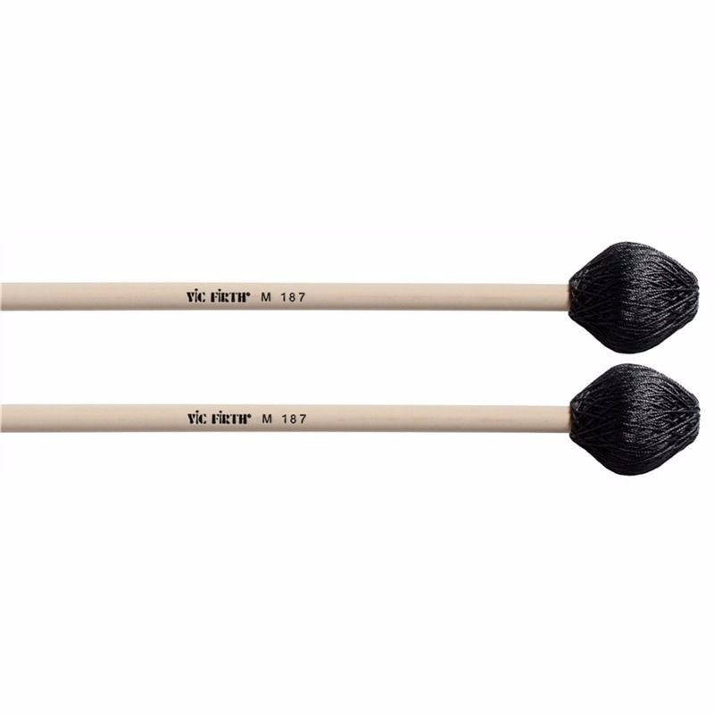 Vic Firth M187 Corpmaster Multi-Application Keyboard Mallets Rubber Core