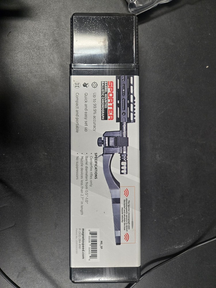 MagnetoSpeed Sporter Ballistic Chronograph & Wiser Precison Mount