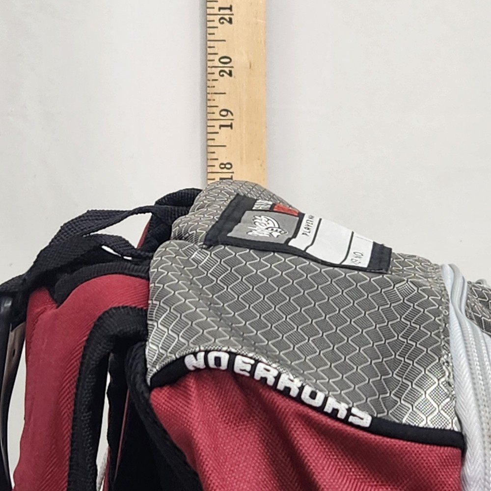Baseball Softball Coaching Backpack Bat Bag "No Errors" RED New w/ Tags *Read