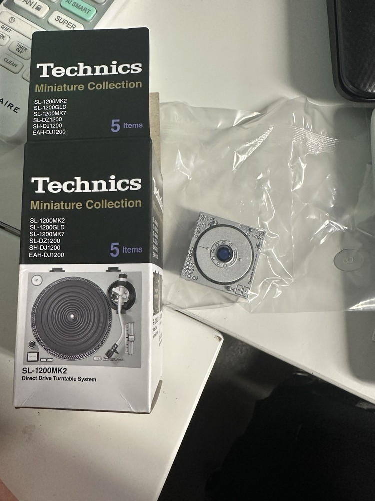 Technics Miniature Collection - Opened Box - Toy Still Sealed In Package