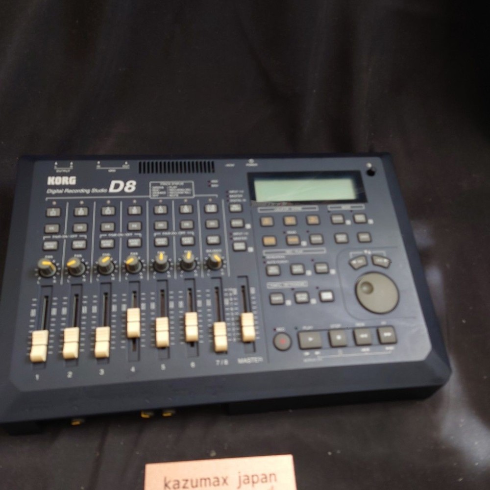 Korg D8 Digital Recording Studio Multitrack Recorder Tested Working Japan