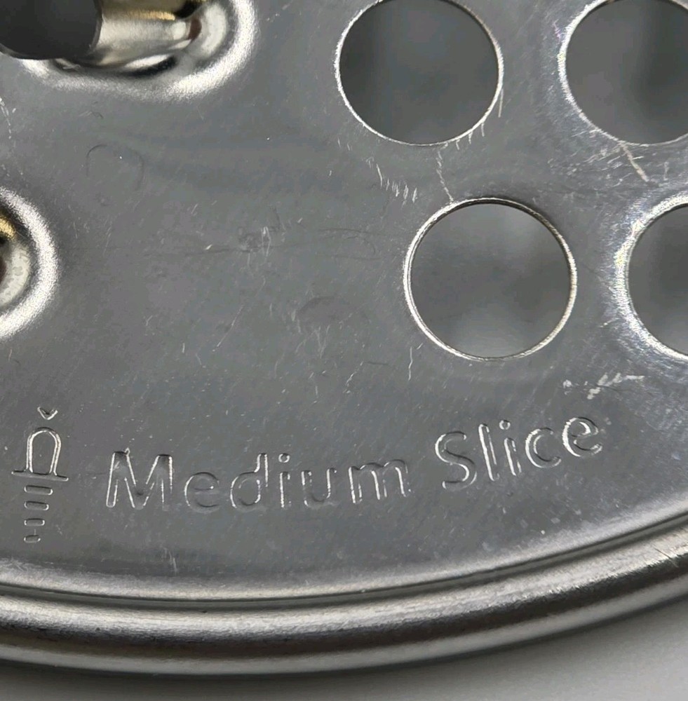 OEM~KitchenAid Food Processor KFP0718 Medium Slice Disc Replacement