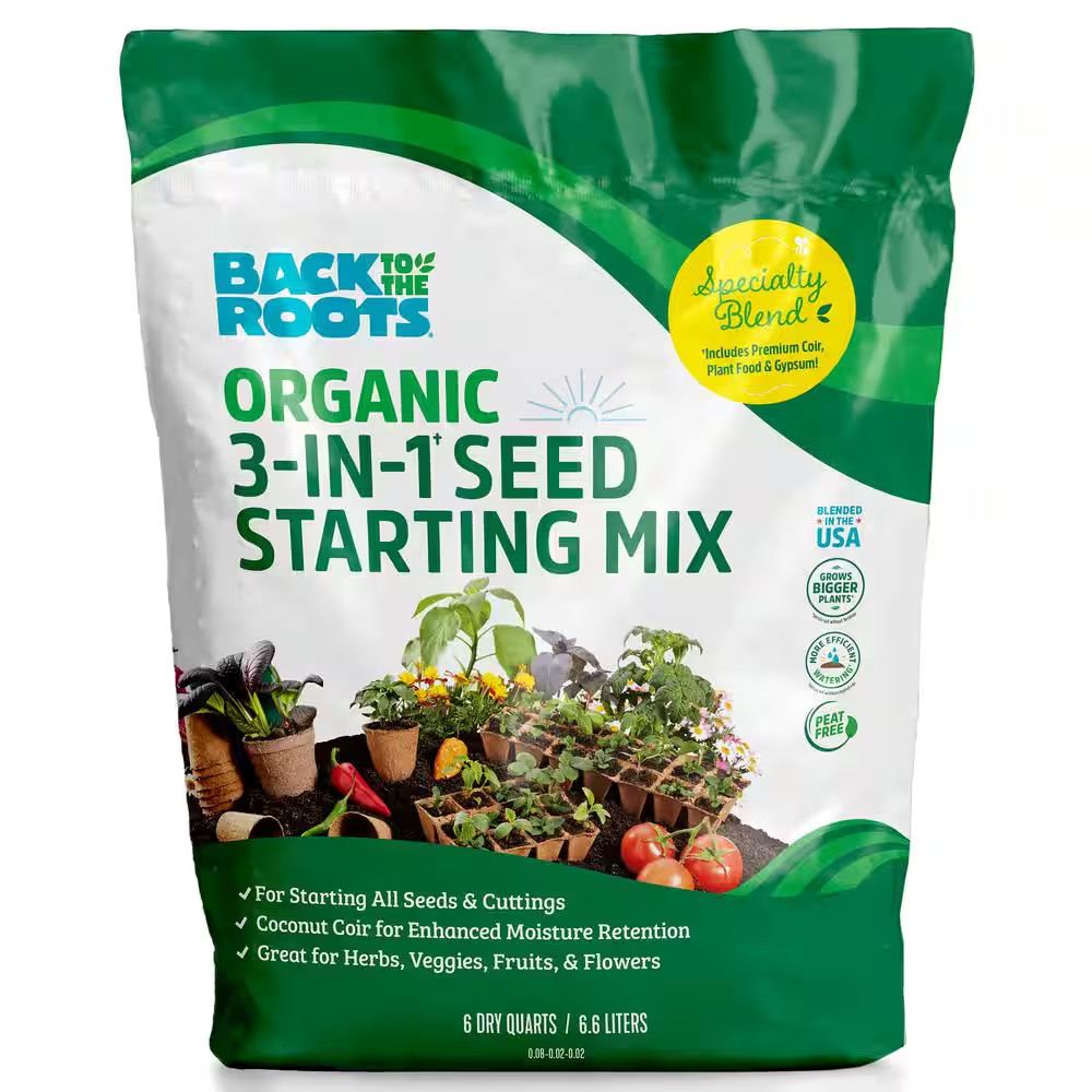 Organic Seed Starter Mix (6 Qt. )