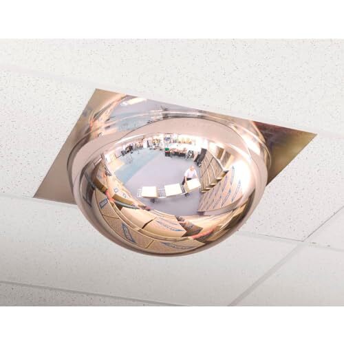 Full-Dome Drop-In Mirror 360 Degree 23" Diameter