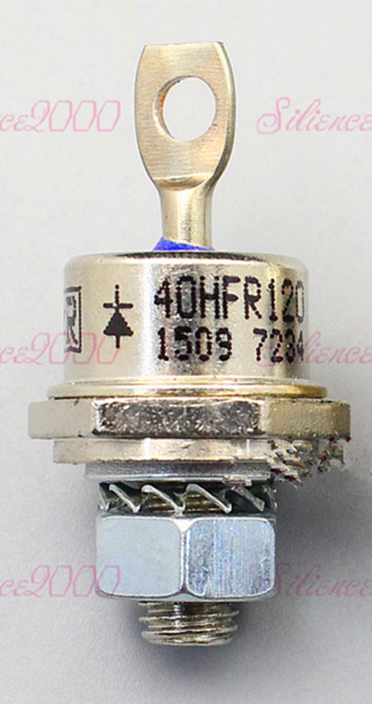 1Pc 100/85/50A 1200V Positive Cathode/Negative Anode Stud Mount Diode Rectifier