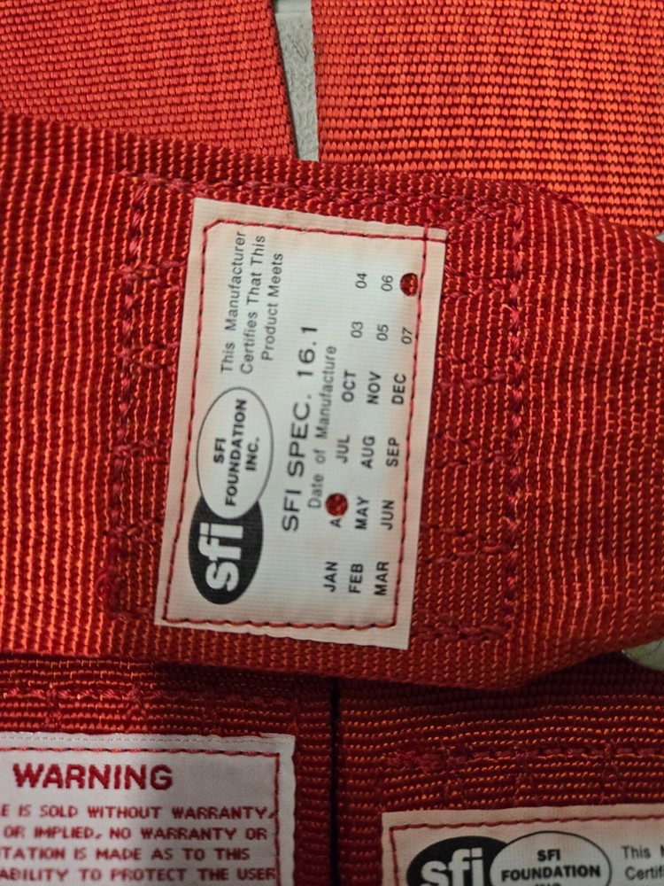 4 Point V belt Simpson Red