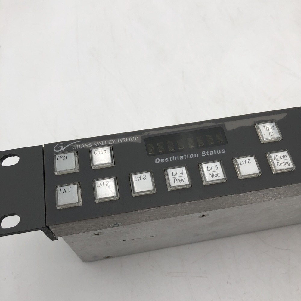 USED Grass Valley - Encore BPS Control Panel POWERS ON AS IS READ E