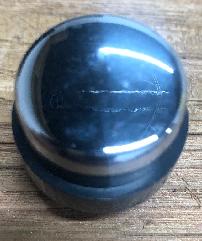 New Delta Sink Top Switch Button Glossy Black Part #73274A.