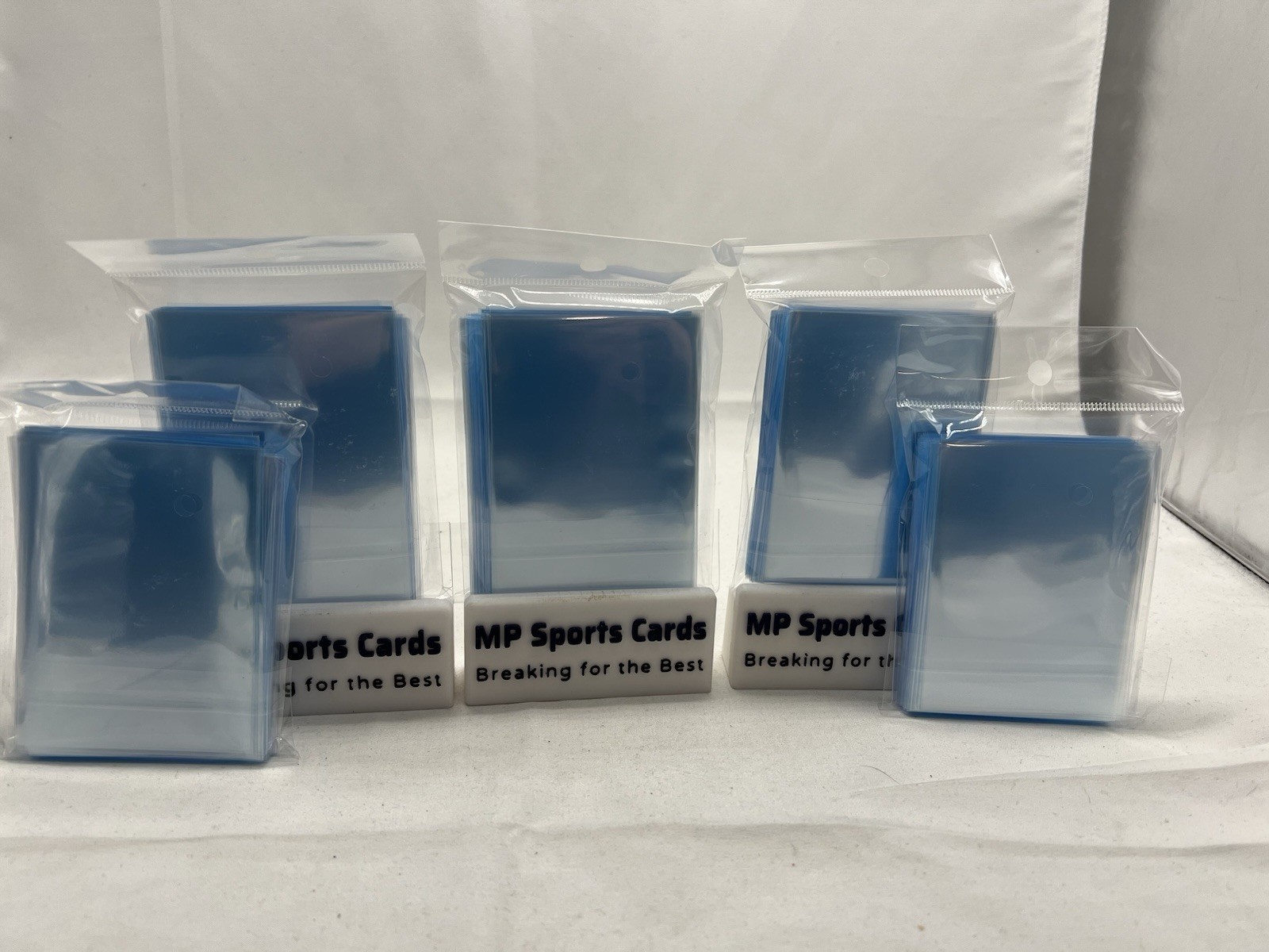 (5) Fanatics Soft Penny Card Sleeves 100ct Standard Size Cards Free Shipping!