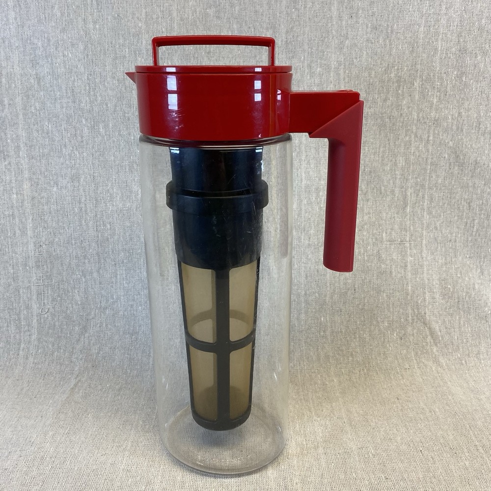 Takeya 2 Quart Cold Brew Coffee/Iced Tea Maker/Fruit Infuser Pitcher