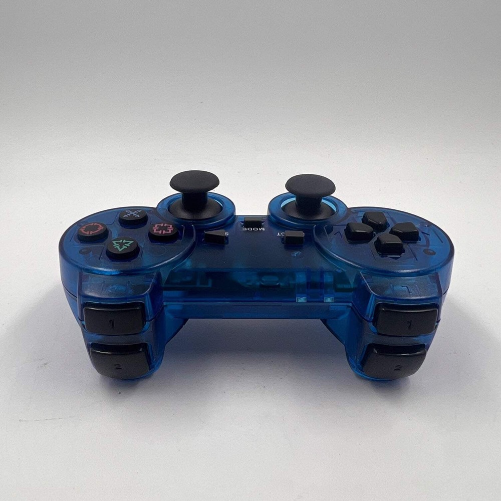Sony PlayStation 2 PS2 DualShock 2 Wireless Controller Blue (Off Brand)