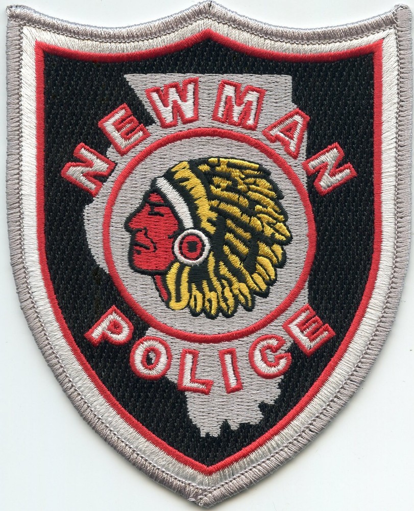 NEWMAN ILLINOIS IL indian POLICE PATCH