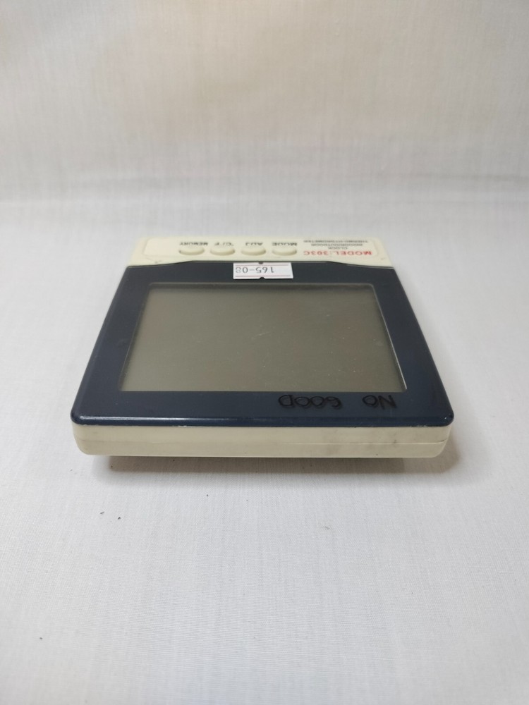 303C Clock Indoor/Outdoor Thermo-Hygrometer As Is