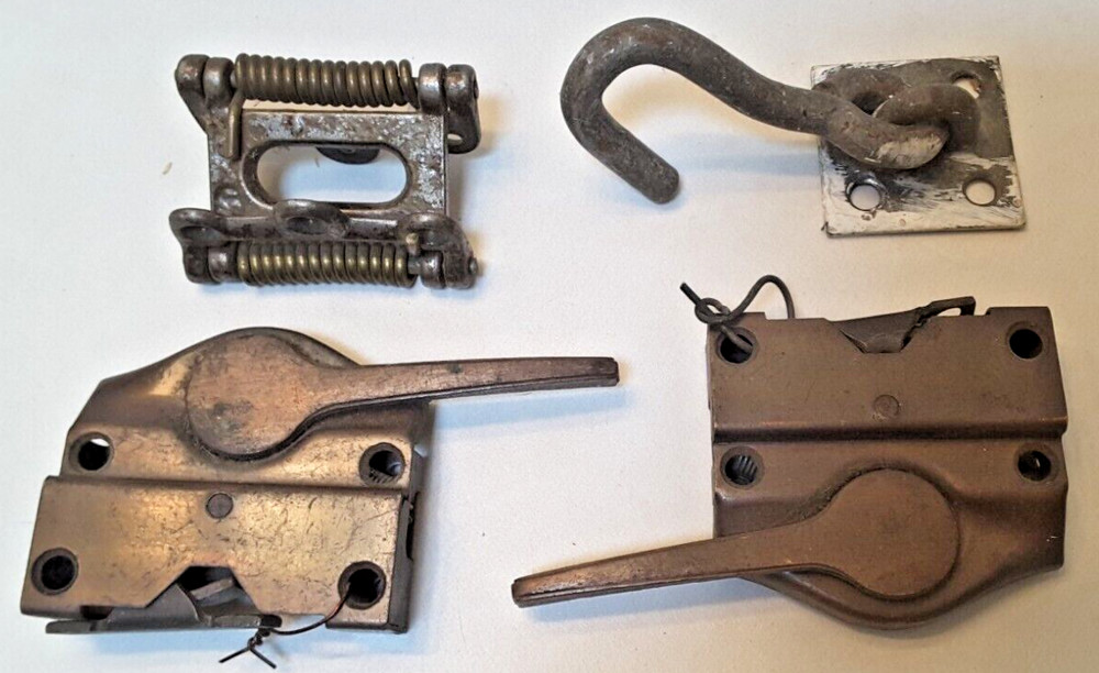 Misc Vintage Door Latch Hardware, Free Shipping