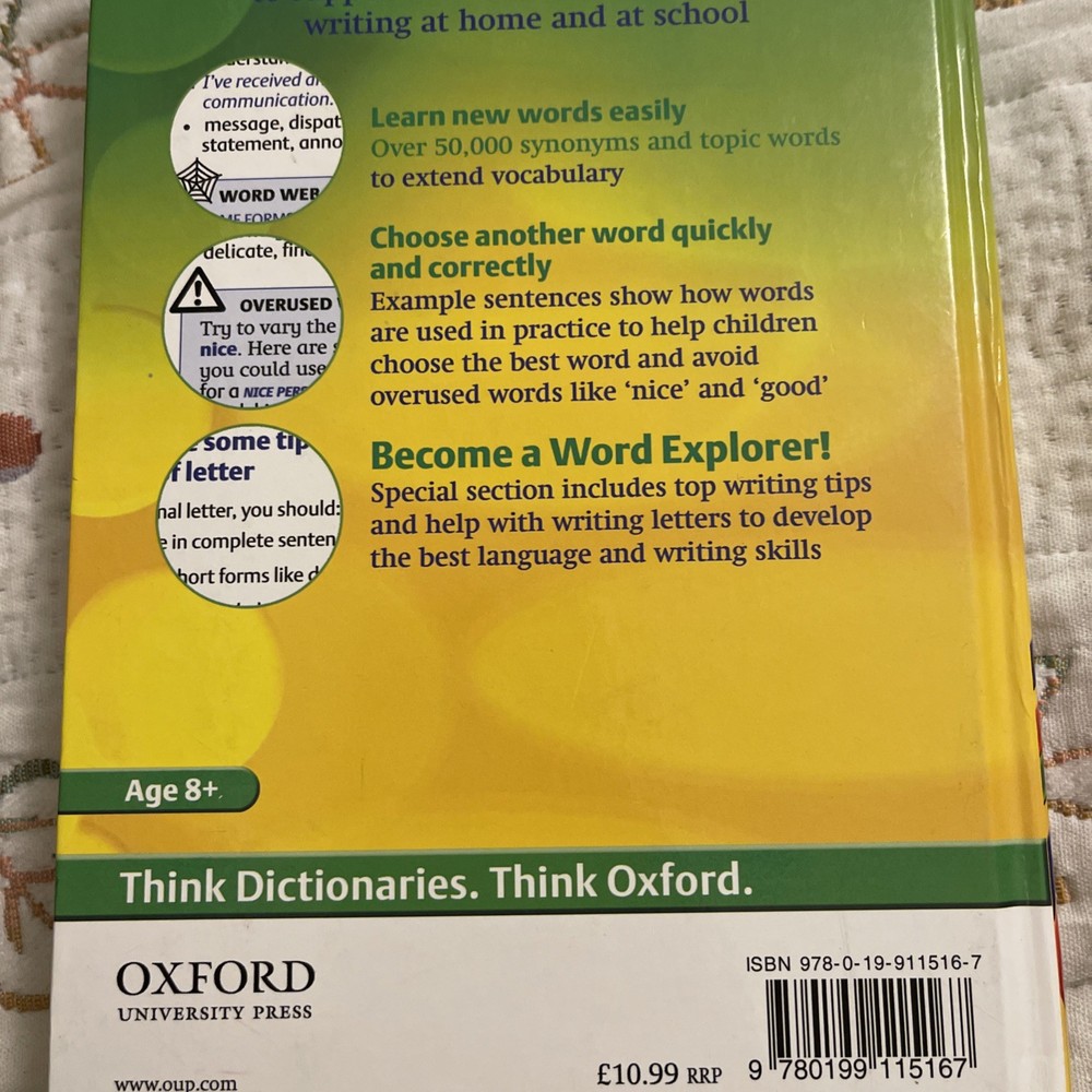 Oxford Primary Thesaurus