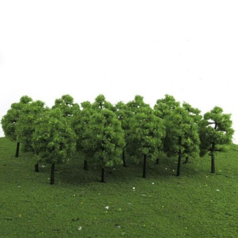 Brand New Model Tree 1:100 20 Pcs 3.5cm Building Model Highly Simulated