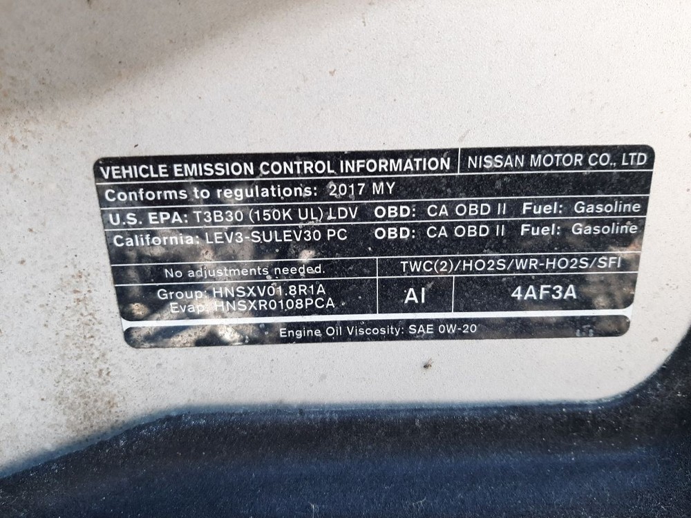 Camera/Projector Rear View Camera Decklid Mounted Fits 16-17 SENTRA 1069908