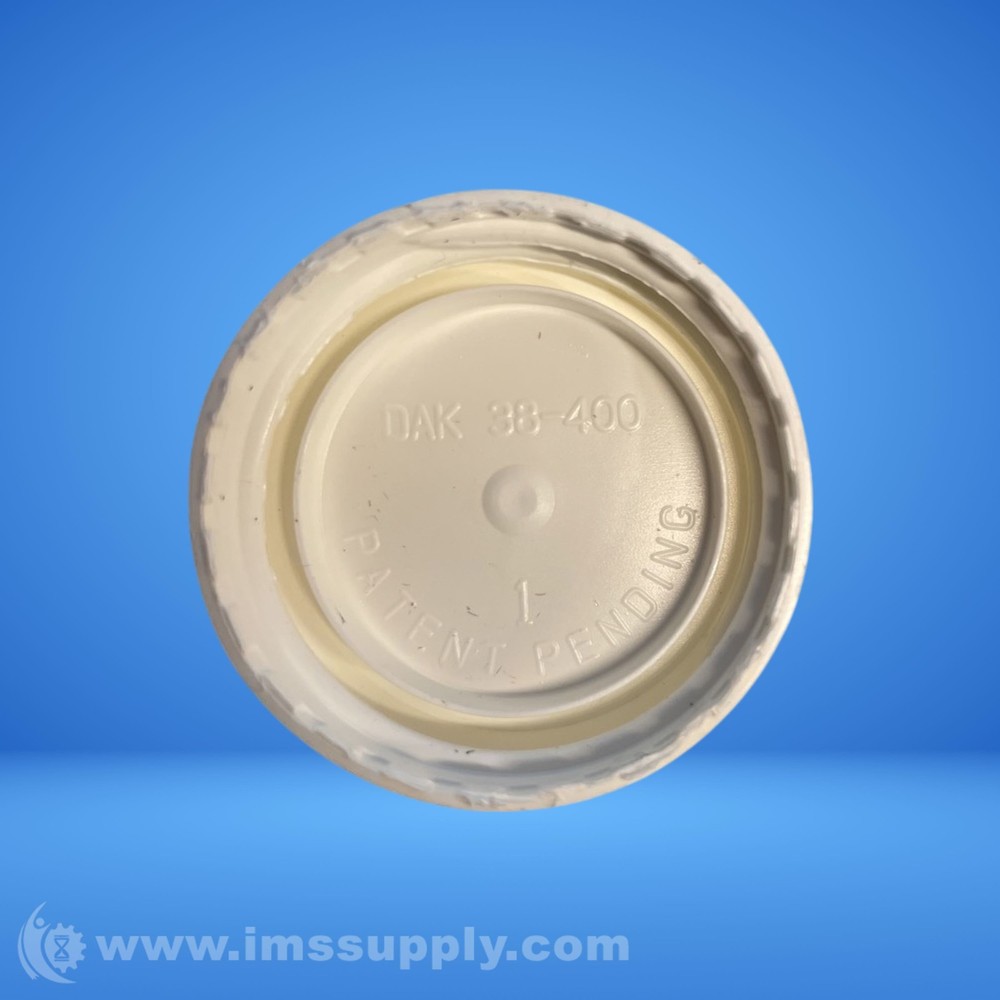 DAK-38-400 Plastic Sample Bottle w/ Screw Top USIP
