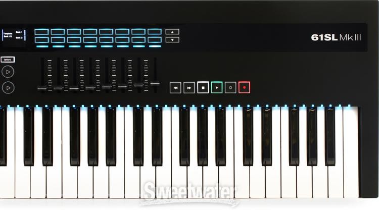 Novation 61SL MkIII 61-key Keyboard Controller with Sequencer