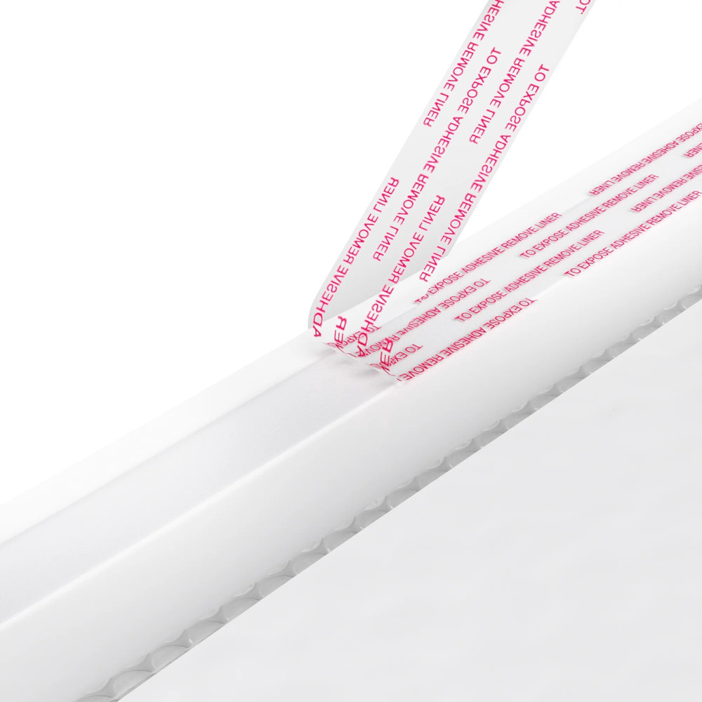 Max Strength Self-Sealing Poly Bubble Mailer #0, 6" x 9", Solid White, 25 Pack