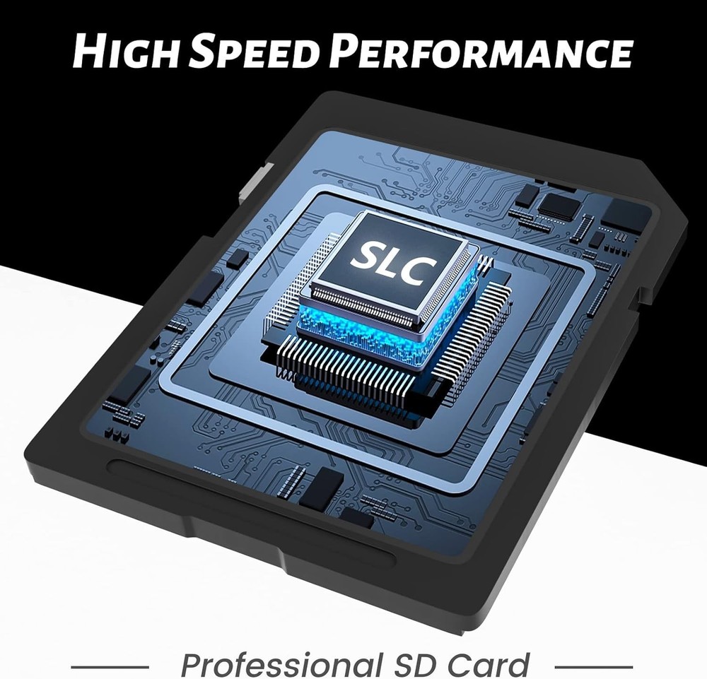 SD Card 1GB 2 Pack Class 4 Flash Memory Cards MLC Stanard Secure Digital Card...