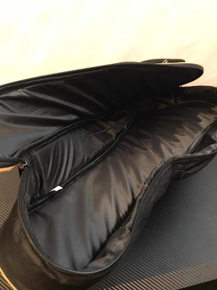 Donner Black Ukulele Soft Carrying Case with Adjustable Straps