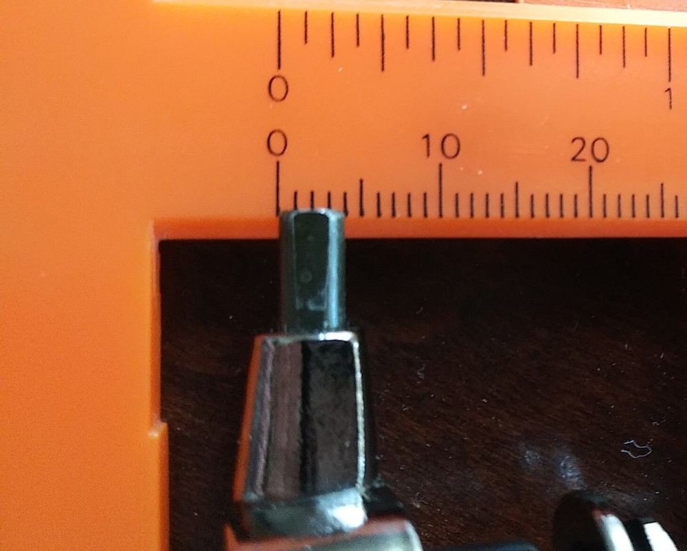 Guitar BLACK TUNER KNOBS Tuning Machine Buttons 6-Inline 3+3 Gotoh Grover *NEW**