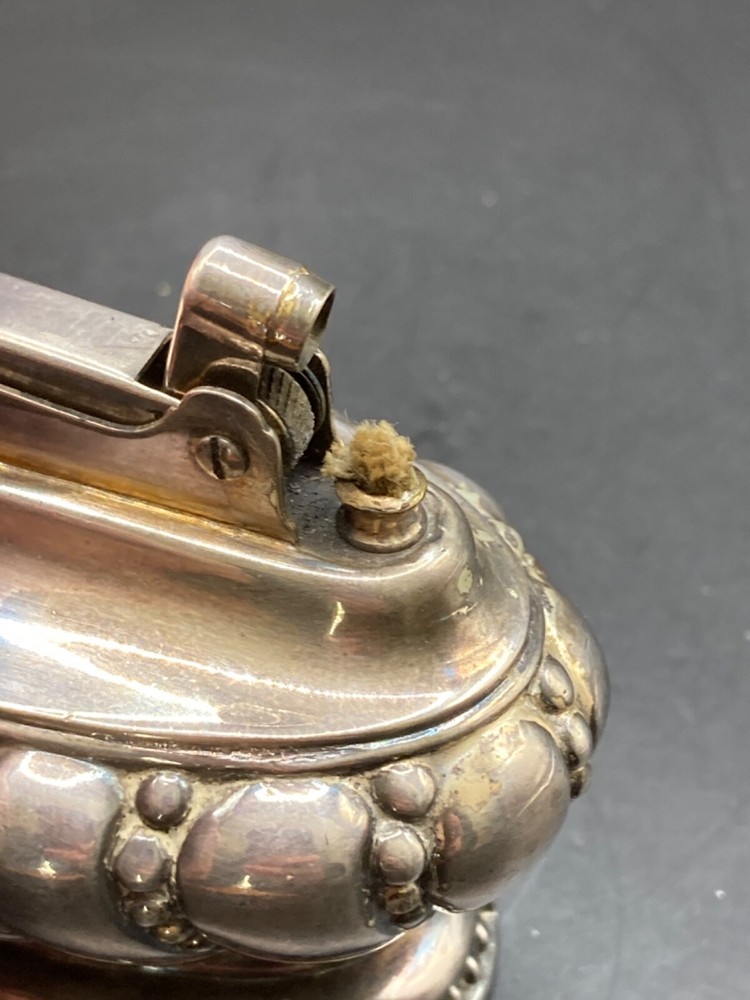 Vintage Ronson "Crown" Table Lighter with Cigarette Holder