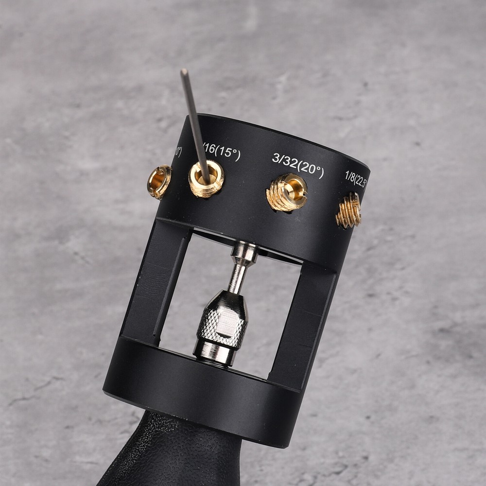 TIG Welding Tungsten Sharpener Grinder Multi-Angle & 4 Guides Offsets Head Tool