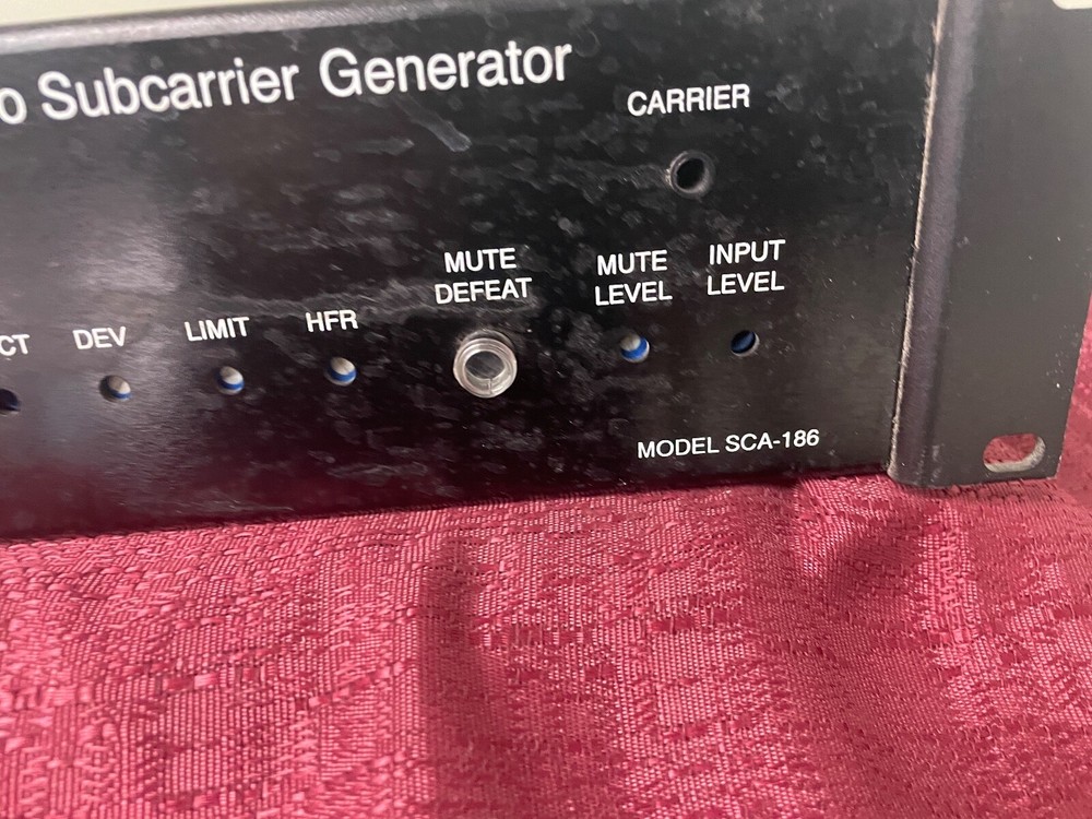 Modulation Sciences Inc. MSI Sidekick Audio Subcarrier Generator SCA-186 @67KHz