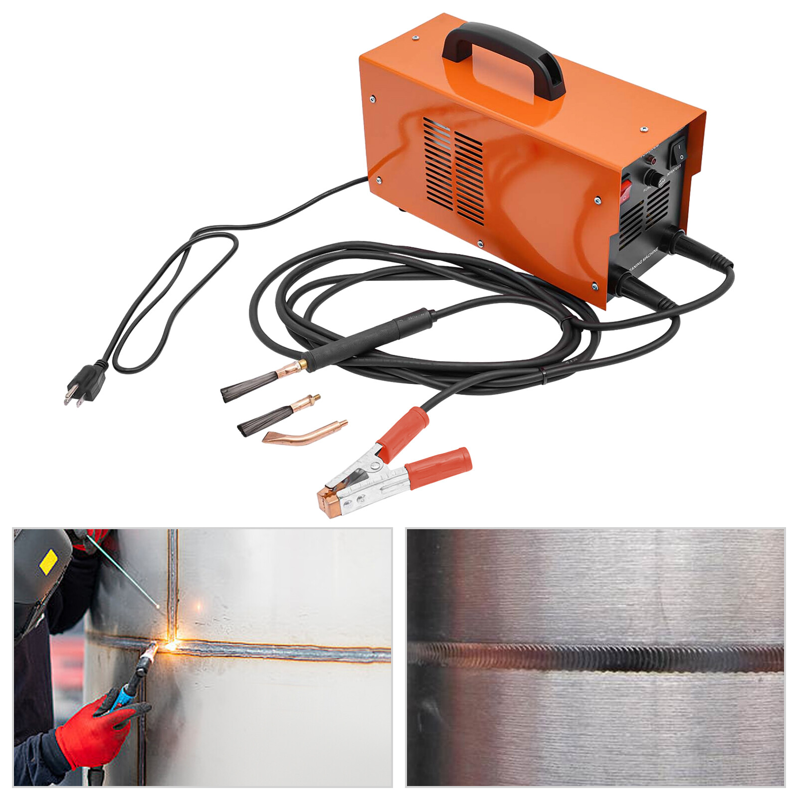 Brush Weld Processing Machine Welding Bead Polishing Machine 1500KVA Brush-type