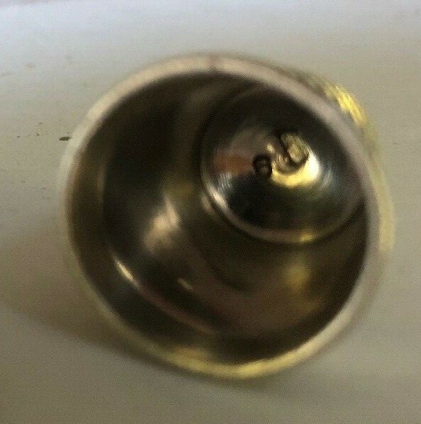 Antique 1900's stern & goldsmith Sterling silver thimble 6 diamond pattern