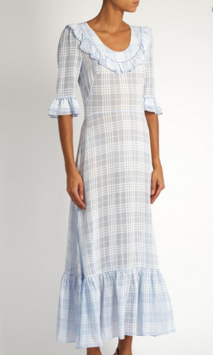 Vampire's Wife Blue White Dress, UK 8