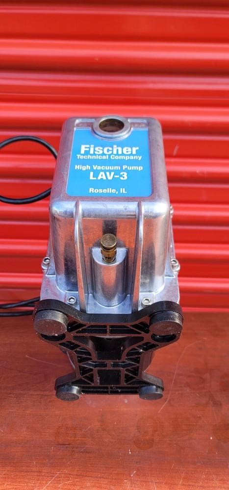 FISCHER LAV-3 HIGH VACUUM PUMP