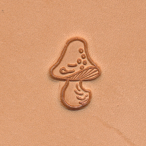 Mushroom Large K159 Leather Stamp